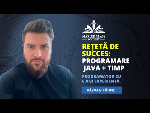 Rețetă de succes: Programare Java + Timp. Interviu cu Răzvan, programator cu 6 ani experiență.
