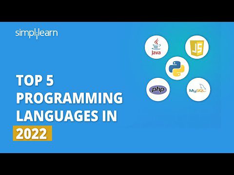 Top 5 Programming Languages In 2022 | Best Programming Languages In 2022 | #Shorts | Simplilearn
