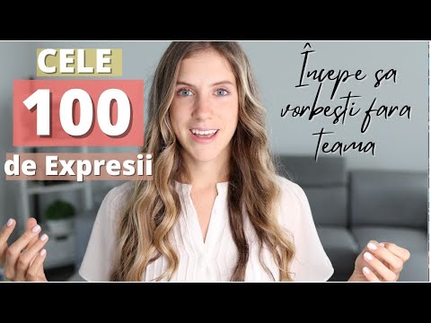 100 Cele mai des utilizate expresii în limba engleză.