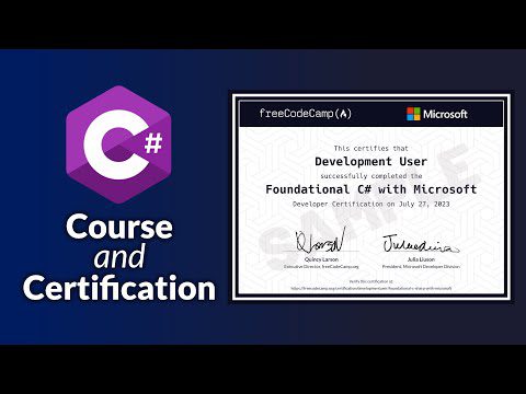 Certificare C# de bază gratuită de la Microsoft – Curs complet