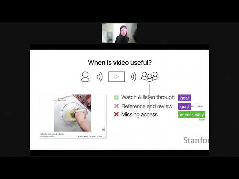 Seminar Stanford – Realizarea videoclipurilor accesibile – Amy Pavel