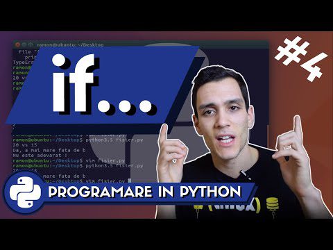 💻 Programare in Python | Instructiunea conditionala if | Programare in Python #4