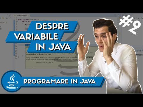 🚩 Cum sa-ti Creezi Variabile in JAVA ? | Programare in Java #2