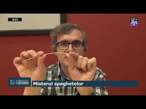 Mister explicat De ce bețele de spaghetti nu se rup niciodată